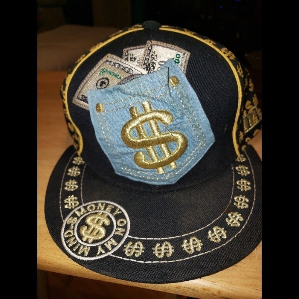 Men's Unipro Size Medium Vintage Money Hat💲Cap